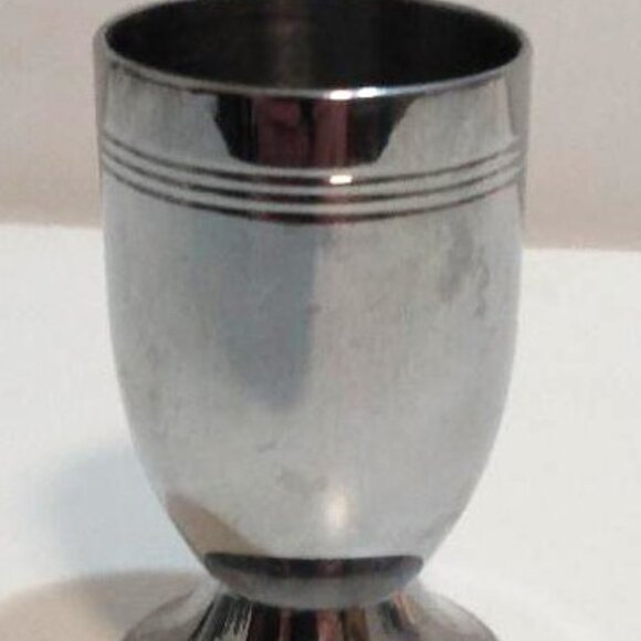 Vintage Chase Chrome Deco Shot Glass Jigger 2¼”  tall - Picture 1 of 8